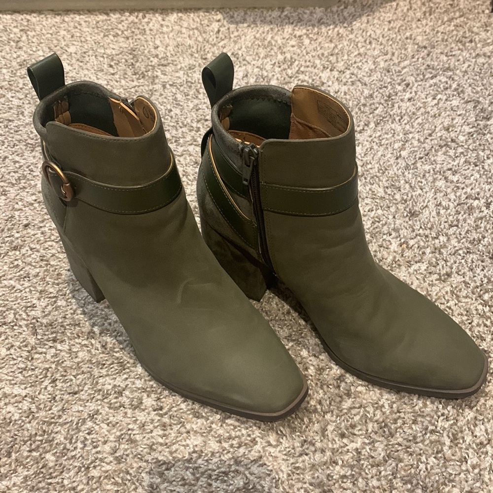 Vionic Olive Booties - image 2
